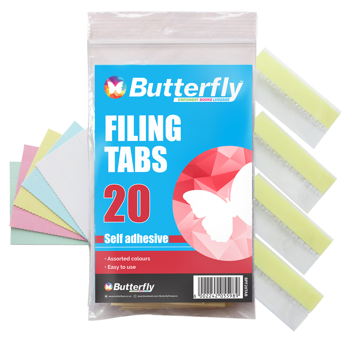 Butterfly Filing Tabs